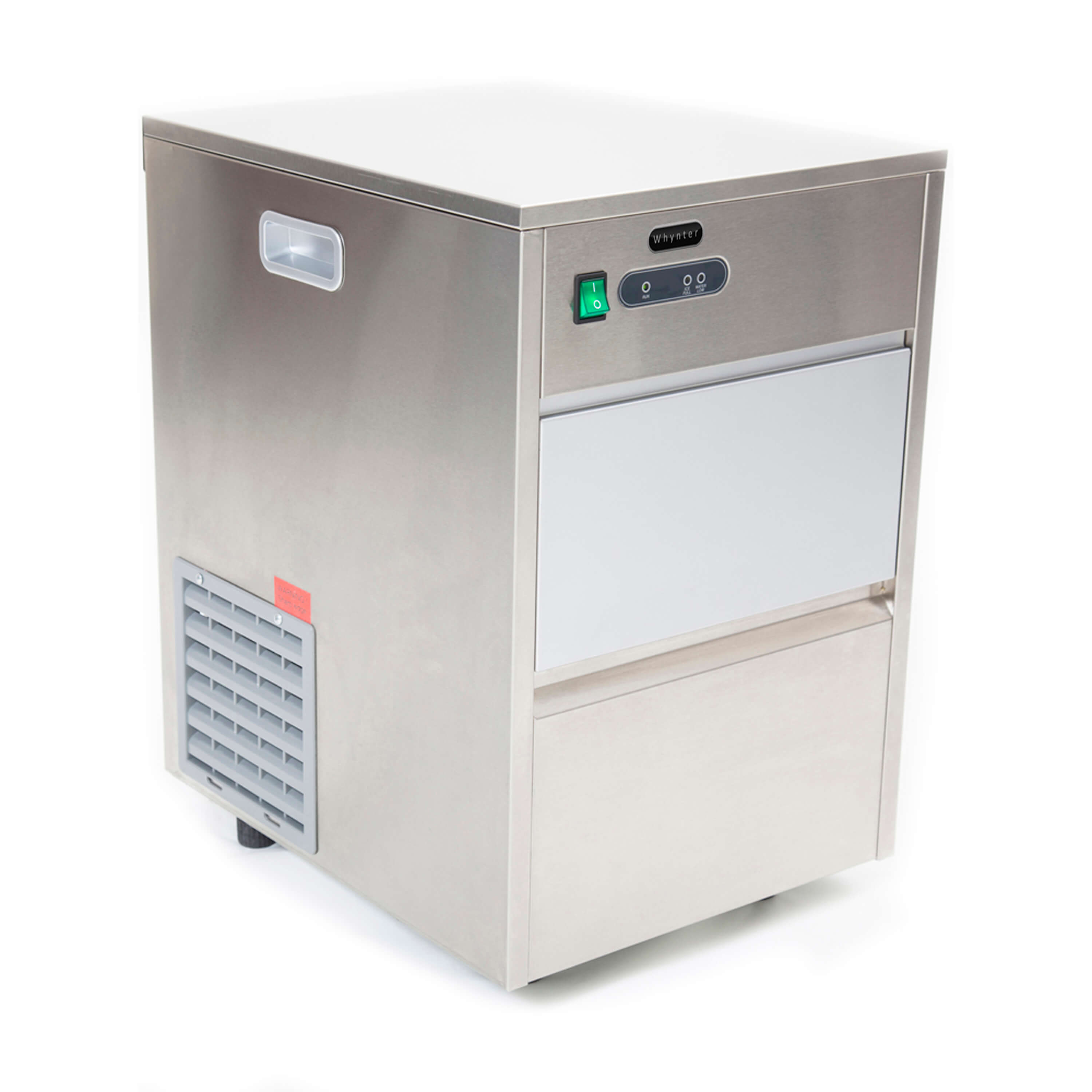 Whynter - Commercial Freestanding Ice Maker - 44lb capacity | FIM-450HS Whynter - Commercial Freestanding Ice Maker - 44lb capacity | FIM-450HS