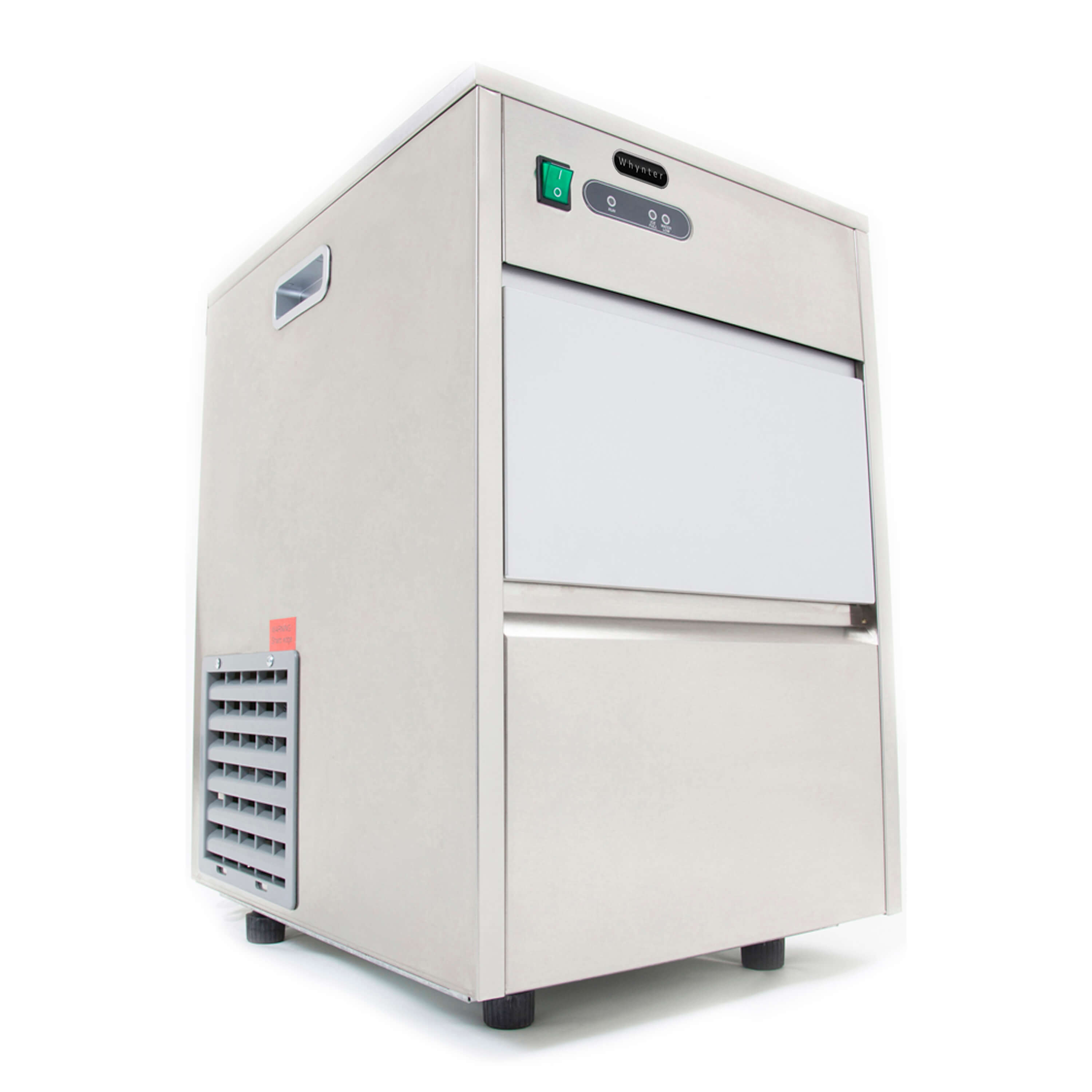 Whynter - Commercial Freestanding Ice Maker - 44lb capacity | FIM-450HS Whynter - Commercial Freestanding Ice Maker - 44lb capacity | FIM-450HS