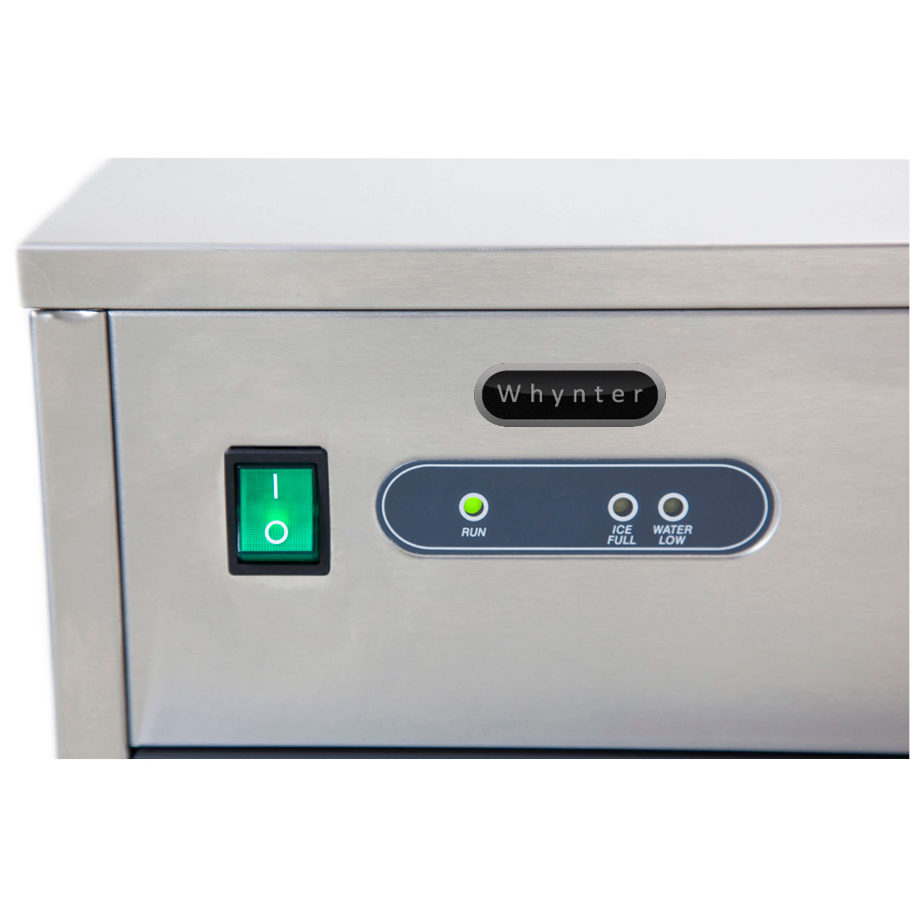 Whynter - Commercial Freestanding Ice Maker - 44lb capacity | FIM-450HS Whynter - Commercial Freestanding Ice Maker - 44lb capacity | FIM-450HS