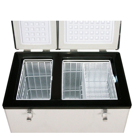 Whynter - 62 Quart Dual Zone Portable Fridge/ Freezer | FM-62DZ Whynter - 62 Quart Dual Zone Portable Fridge/ Freezer | FM-62DZ
