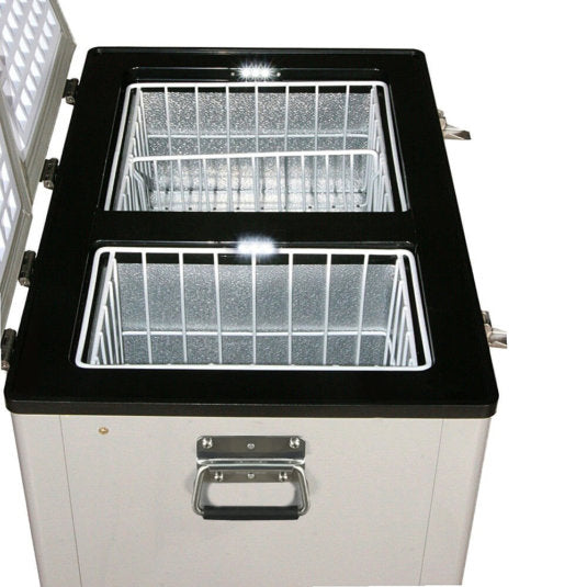 Whynter - 62 Quart Dual Zone Portable Fridge/ Freezer | FM-62DZ Whynter - 62 Quart Dual Zone Portable Fridge/ Freezer | FM-62DZ