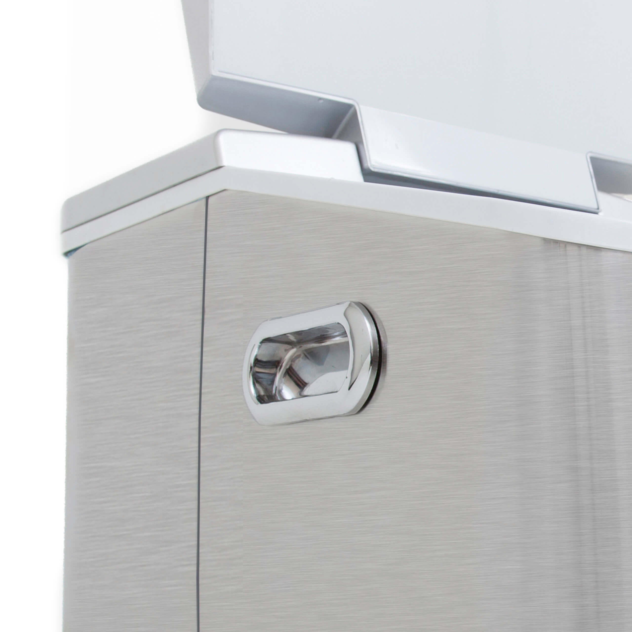 Whynter - Portable Ice Maker with 49lb Capacity Stainless Steel with Water Connection | IMC-491DC Whynter - Portable Ice Maker with 49lb Capacity Stainless Steel with Water Connection | IMC-491DC