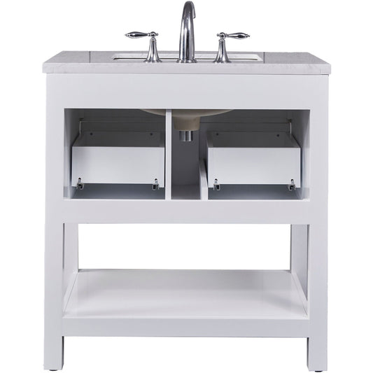 Hanover Bathroom Vanities HANVN0108 31 1WH
