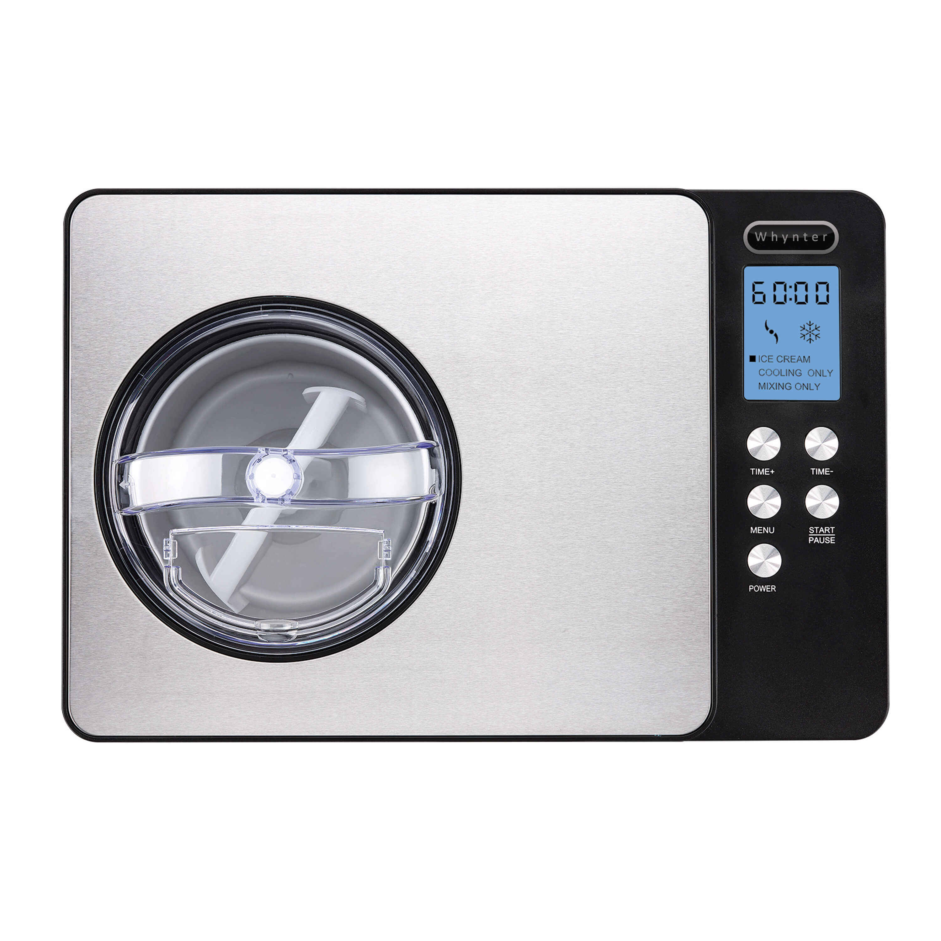 Whynter - Ice Cream Maker - Stainless Steel | ICM-200LS Whynter - Ice Cream Maker - Stainless Steel | ICM-200LS