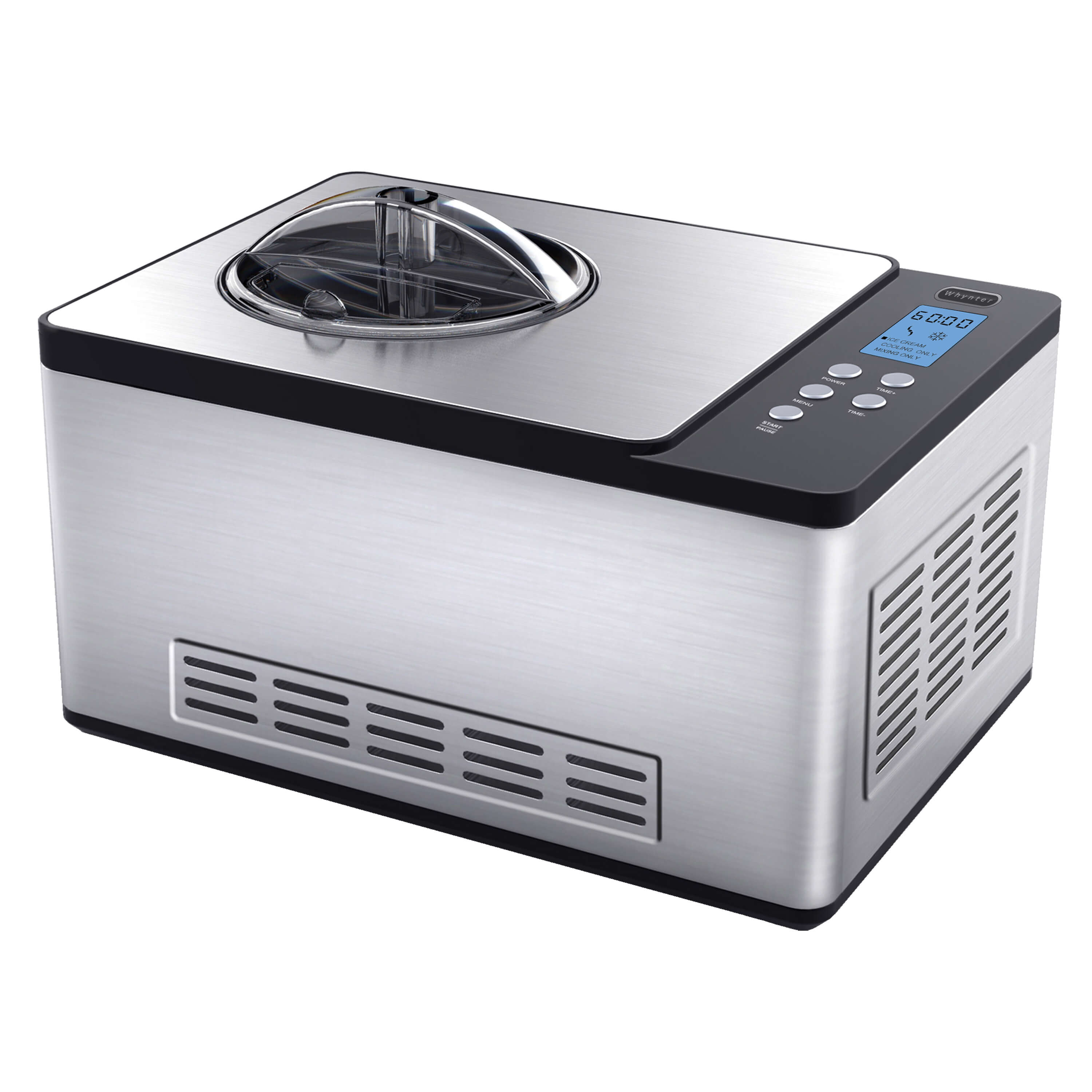 Whynter - Ice Cream Maker - Stainless Steel | ICM-200LS Whynter - Ice Cream Maker - Stainless Steel | ICM-200LS