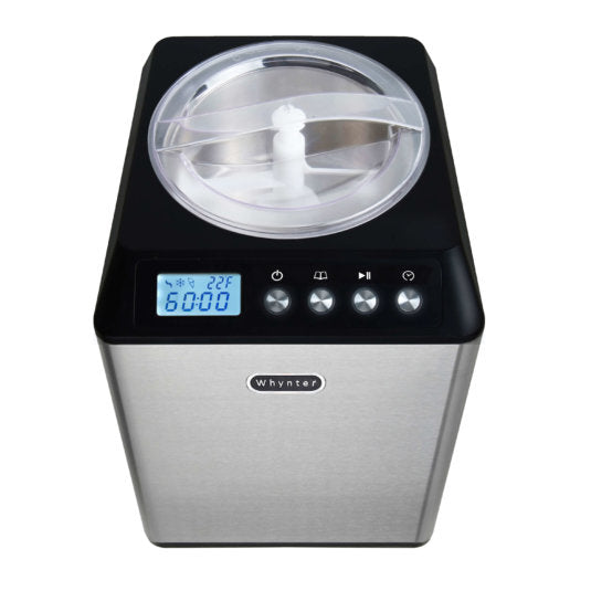 Whynter - 2.1 Quart Upright Ice Cream Maker with Stainless Steel Bowl | ICM-201SB Whynter - 2.1 Quart Upright Ice Cream Maker with Stainless Steel Bowl | ICM-201SB