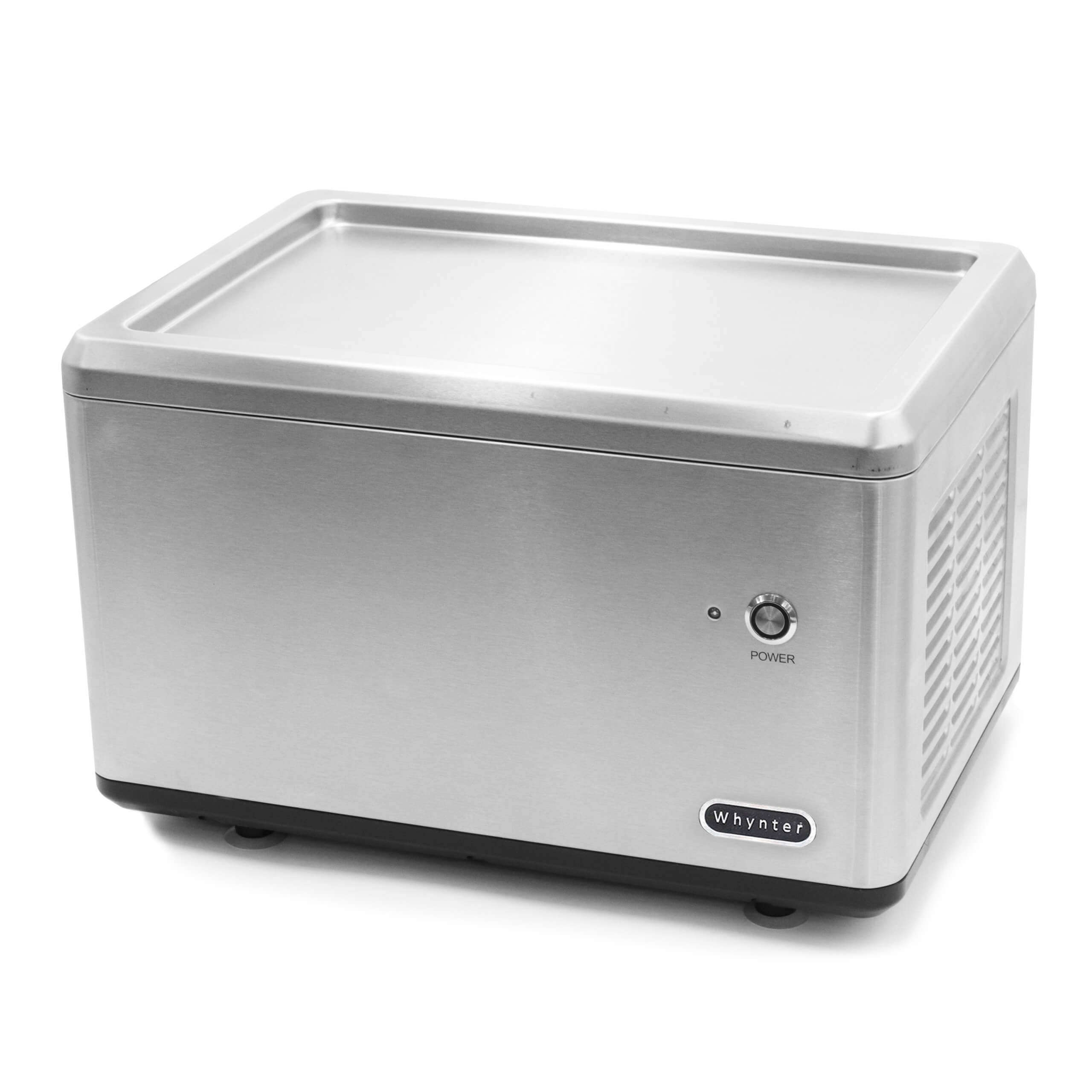 Whynter - Portable Instant Ice Cream Maker Frozen Pan Roller in Stainless Steel | ICR-300SS Whynter - Portable Instant Ice Cream Maker Frozen Pan Roller in Stainless Steel | ICR-300SS
