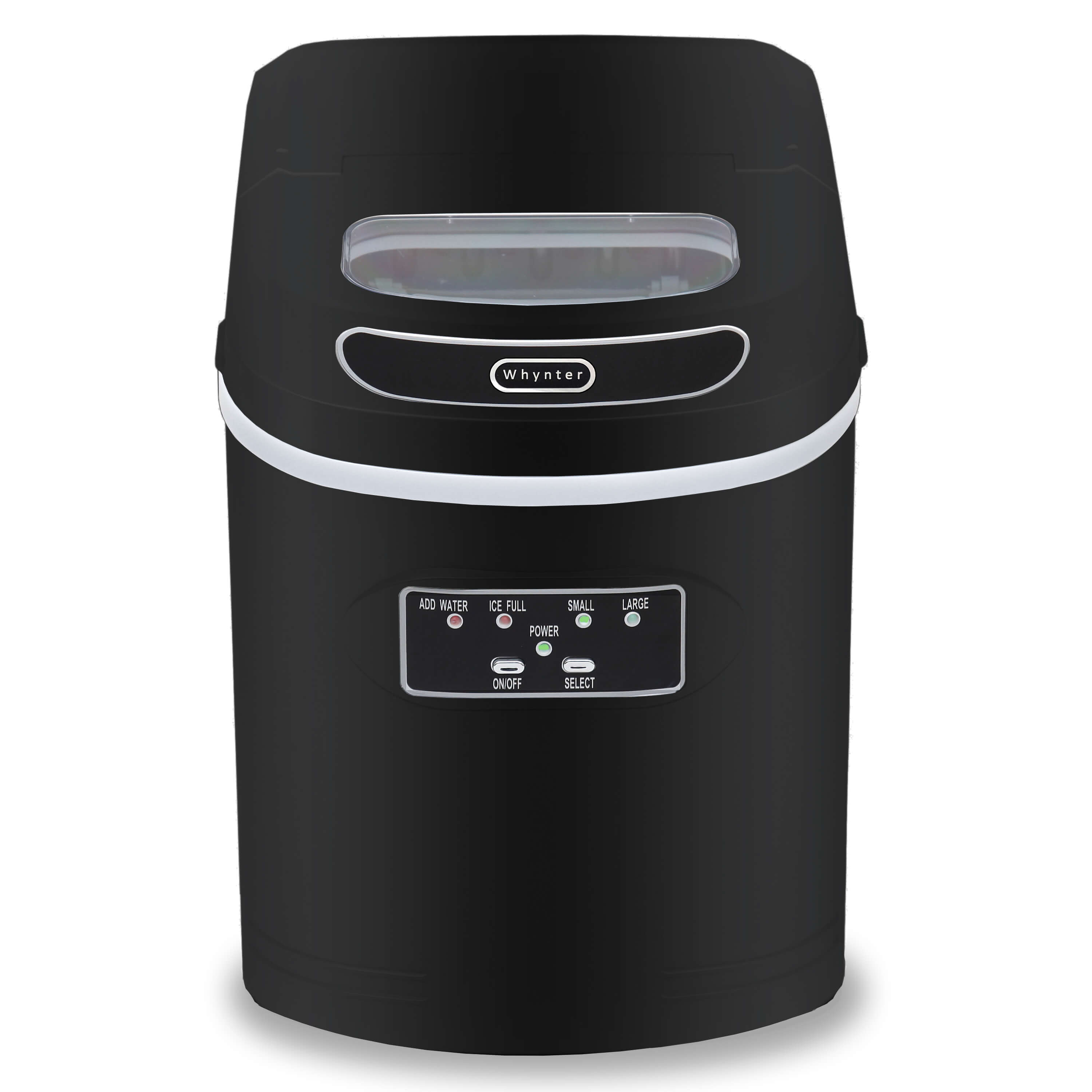 Whynter - Compact Portable Ice Maker 27 lb capacity - Black | IMC-270MB Whynter - Compact Portable Ice Maker 27 lb capacity - Black | IMC-270MB