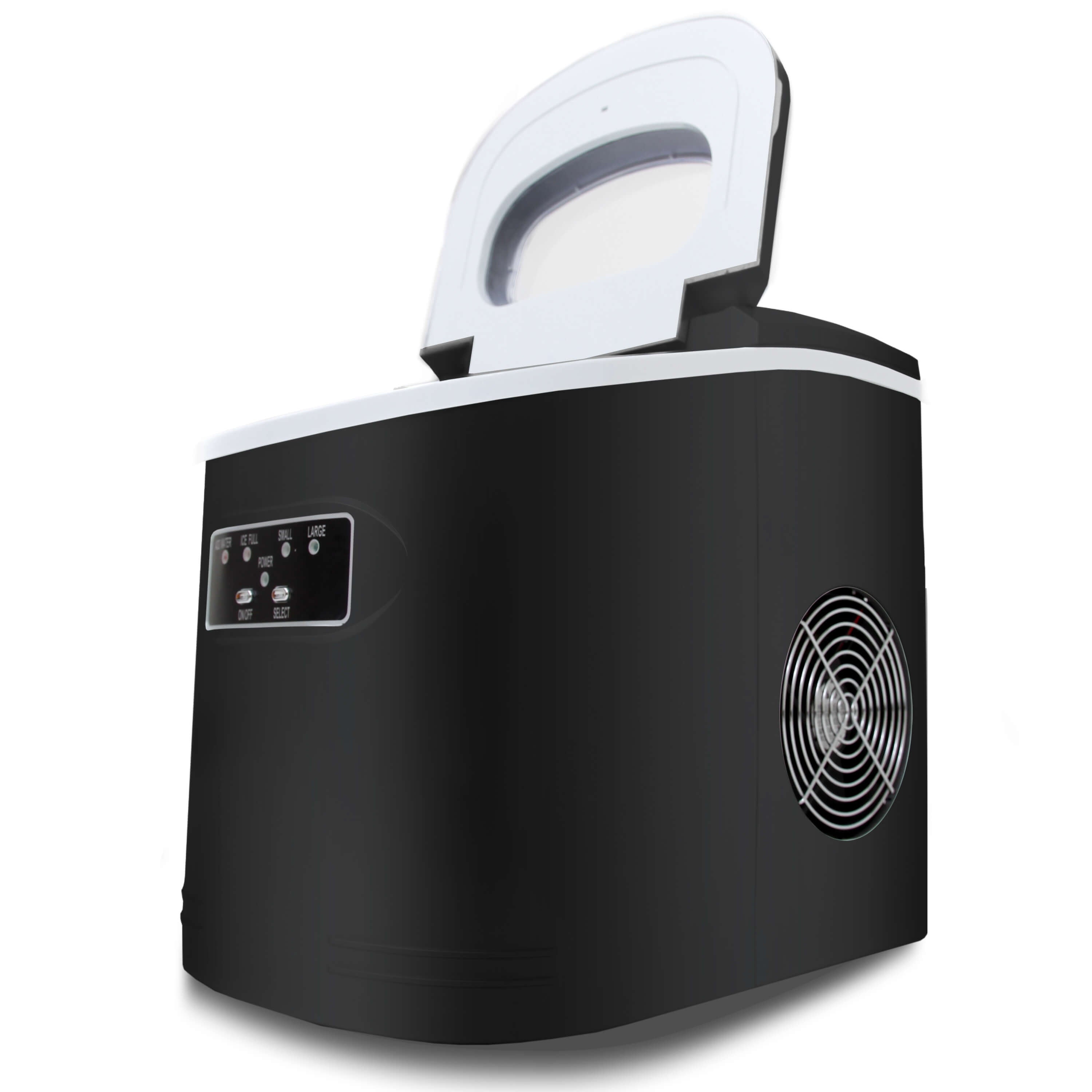 Whynter - Compact Portable Ice Maker 27 lb capacity - Black | IMC-270MB Whynter - Compact Portable Ice Maker 27 lb capacity - Black | IMC-270MB