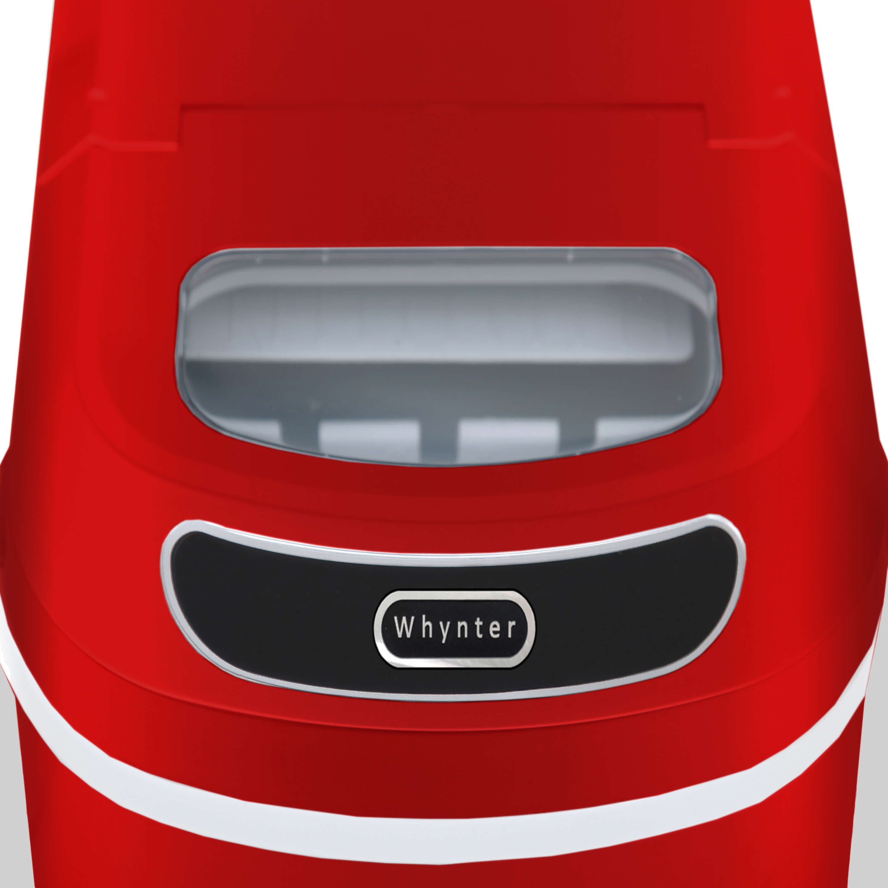 Whynter - Compact Portable Ice Maker 27 lb capacity - Red | IMC-270MR Whynter - Compact Portable Ice Maker 27 lb capacity - Red | IMC-270MR