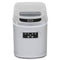 Whynter - Compact Portable Ice Maker 27 lb capacity - Metallic Silver | IMC-270MS