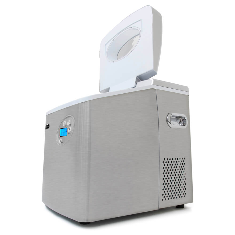 Whynter - Portable Ice Maker 49 lb capacity - Stainless Steel | IMC-490SS Whynter - Portable Ice Maker 49 lb capacity - Stainless Steel | IMC-490SS