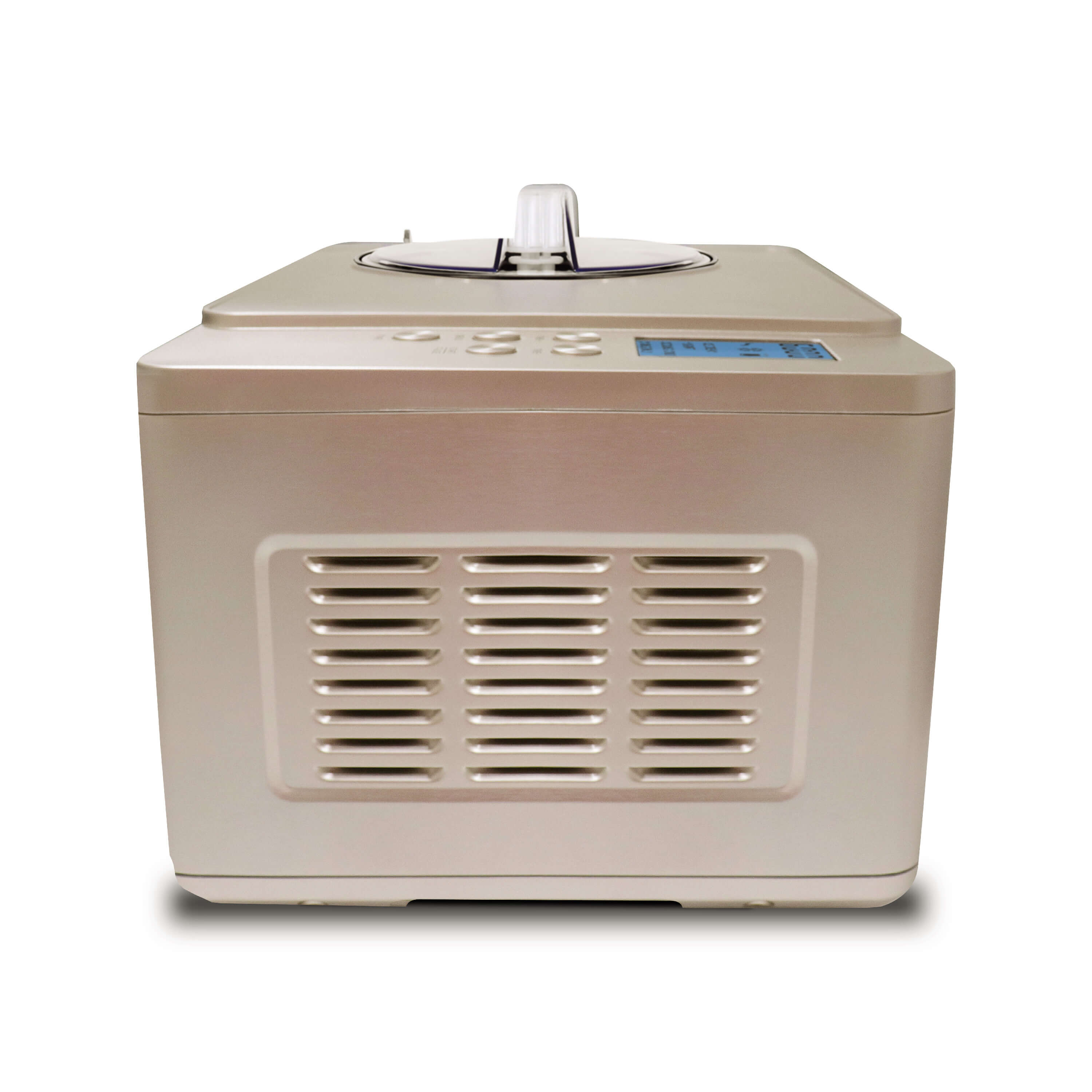 Whynter - Ice Cream Maker 2 Quart Capacity Stainless Steel Bowl & Yogurt Function in Champagne Gold | ICM-220CGY Whynter - Ice Cream Maker 2 Quart Capacity Stainless Steel Bowl & Yogurt Function in Champagne Gold | ICM-220CGY