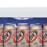 Whynter - Beverage Refrigerator With Lock - Stainless Steel 120 Can Capacity | BR-128WS Whynter - Beverage Refrigerator With Lock - Stainless Steel 120 Can Capacity | BR-128WS