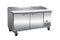 IKON - Commercial - 70" Two Section Refrigerated Pizza Prep Table, 22 cu. ft. - IPP71