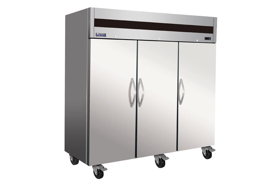 IKON - Commercial - 81" Three Section Solid Door Reach-In Freezer, 72 cu. ft. - IT82F-DV IKON - Commercial - 81" Three Section Solid Door Reach-In Freezer, 72 cu. ft. - IT82F-DV