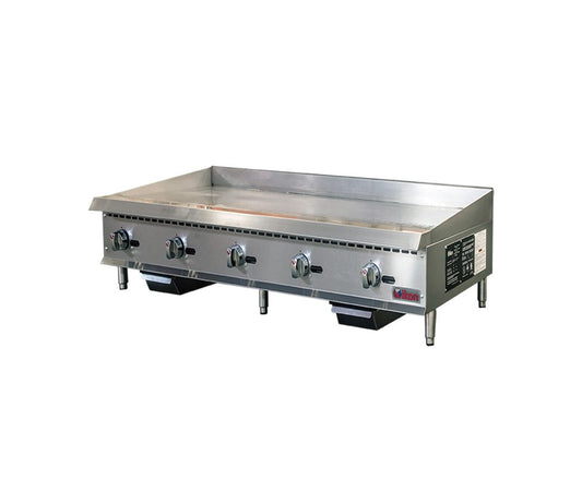 IKON COOKING - Commercial - 60" Gas 5 Burner Manual Control Griddle - 150,000 BTU - IMG-60