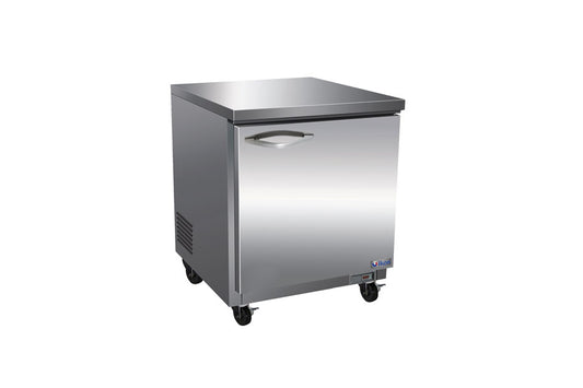 IKON  - Commercial - 27" One Section Solid Door Undercounter Freezer, 6.5 cu. ft. - IUC28F