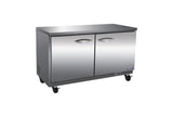 IKON  - Commercial - 48" Two Section Solid Door Undercounter Refrigerator - IUC48R IKON  - Commercial - 48" Two Section Solid Door Undercounter Refrigerator - IUC48R