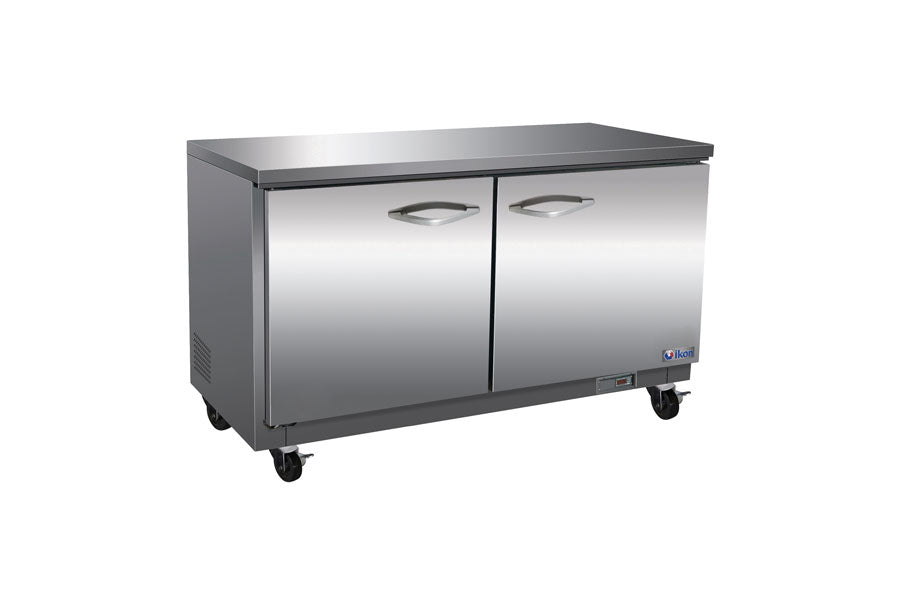 IKON - Commercial - 48" Two Section Solid Door Undercounter Freezer, 12 cu. ft. - IUC48F IKON - Commercial - 48" Two Section Solid Door Undercounter Freezer, 12 cu. ft. - IUC48F