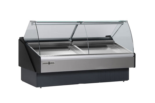 Hydra-Kool - Commercial - 77" Deli Display Case Fresh Seafood, Remote - KFM-SC-80-R