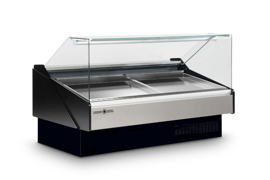 Hydra-Kool - Commercial - 117" Deli Display Case Fresh Seafood, Remote - KFM-SF-120-R Hydra-Kool - Commercial - 117" Deli Display Case Fresh Seafood, Remote - KFM-SF-120-R