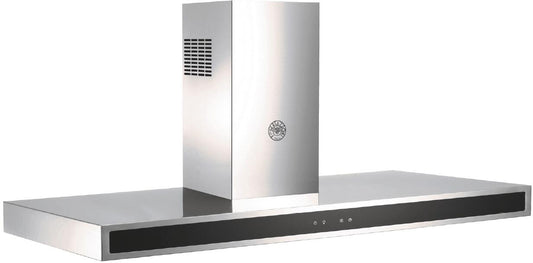 Bertazzoni | 48" Wallmount hood - Glass front - 1 motor - 600 CFM | KG48X