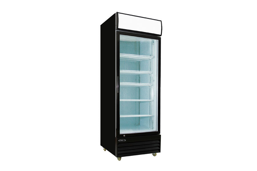 Kool-It - Commercial - 27" One Section Merchandiser Refrigerator with Glass Door, 20.9 cu. ft. - KGM-23 Kool-It - Commercial - 27" One Section Merchandiser Refrigerator with Glass Door, 20.9 cu. ft. - KGM-23