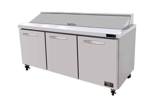 Kool-It - Signature - Commercial - 72" Refrigerated Salad / Sandwich Prep Table - KST-72-3