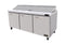 Kool-It - Signature - Commercial - 72" Refrigerated Salad / Sandwich Prep Table - KST-72-3