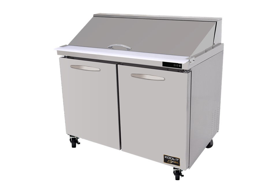 Kool-It - Signature - Commercial - 48" Refrigerated Mega Top Sandwich Prep Table, 18 pans - KSTM-48-2 Kool-It - Signature - Commercial - 48" Refrigerated Mega Top Sandwich Prep Table, 18 pans - KSTM-48-2