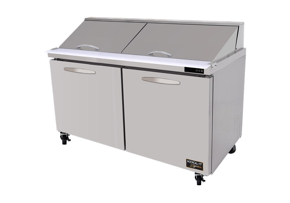 Kool-It - Signature - Commercial - 60" Refrigerated Mega Top Sandwich Prep Table, 24 pans - KSTM-60-2 Kool-It - Signature - Commercial - 60" Refrigerated Mega Top Sandwich Prep Table, 24 pans - KSTM-60-2