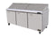 Kool-It - Signature - Commercial - 72" Refrigerated Mega Top Sandwich Prep Table, 30 pans - KSTM-72-3