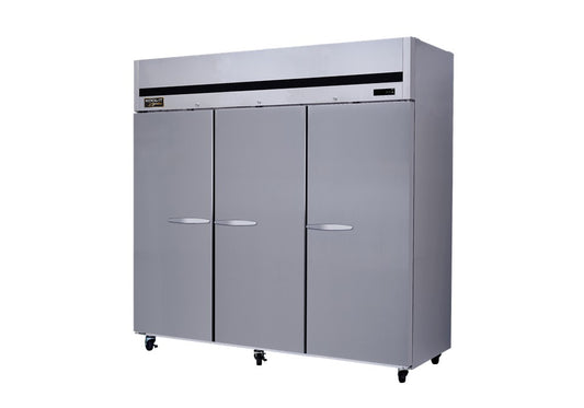 Kool-It - Signature - Commercial - 82" Triple Door Reach-In Refrigerator Top Mount - KTSR-3