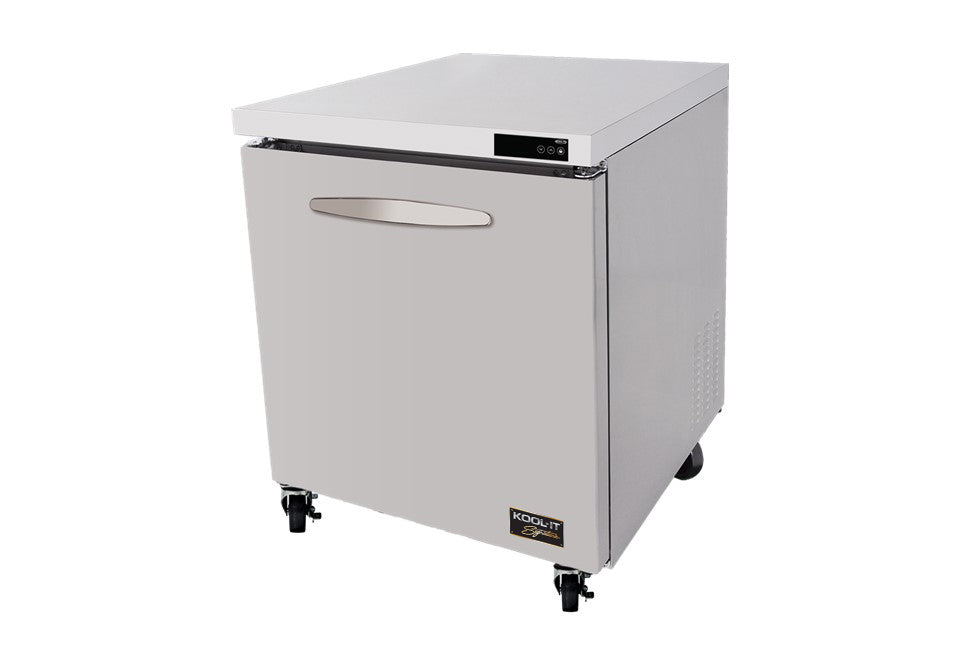Kool-It - Signature - Commercial - 27" Single Door Undercounter Freezer - KUCF-27-1 Kool-It - Signature - Commercial - 27" Single Door Undercounter Freezer - KUCF-27-1