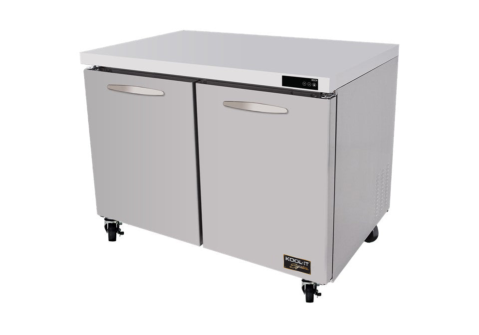 Kool-It - Signature - Commercial - 48" Double Door Undercounter Freezer - KUCF-48-2 Kool-It - Signature - Commercial - 48" Double Door Undercounter Freezer - KUCF-48-2