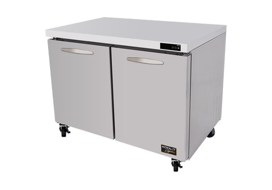 Kool-It - Signature - Commercial - 48" Double Door Undercounter Freezer - KUCF-48-2