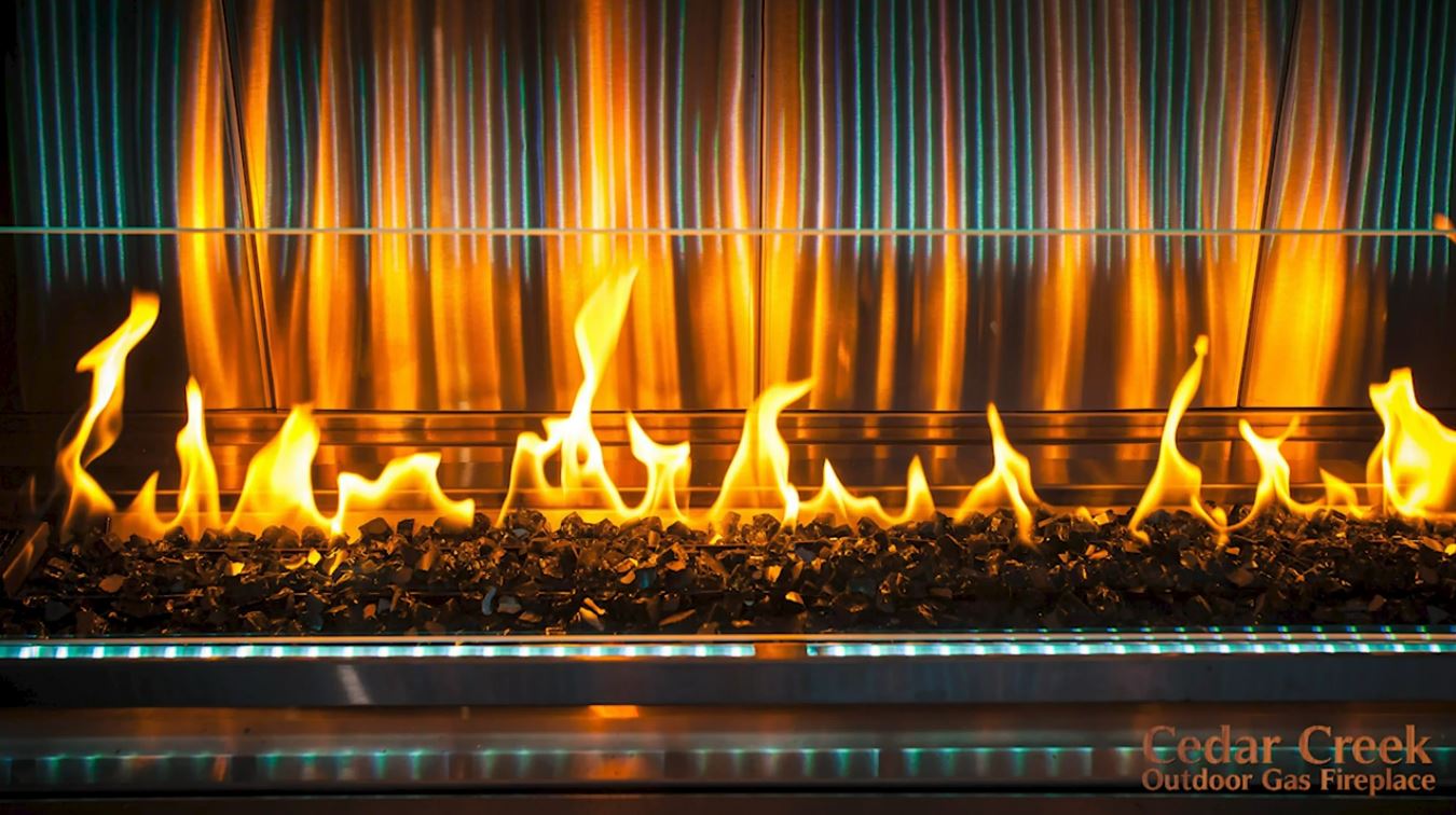 RCS - Cedar Creek Outdoor Gas Fireplace | 36" - 72" | RFPXXLECONLED RCS - Cedar Creek Outdoor Gas Fireplace | 36" - 72" | RFPXXLECONLED