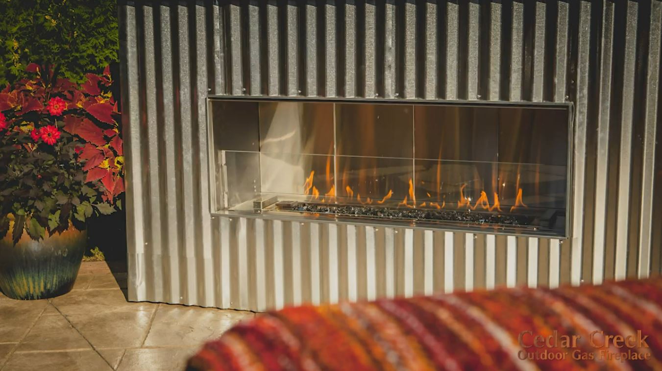 RCS - Cedar Creek Outdoor Gas Fireplace | 36" - 72" | RFPXXLECONLED RCS - Cedar Creek Outdoor Gas Fireplace | 36" - 72" | RFPXXLECONLED