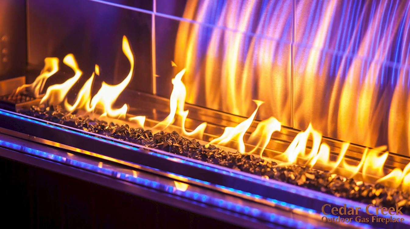 RCS - Cedar Creek Outdoor Gas Fireplace | 36" - 72" | RFPXXLECONLED RCS - Cedar Creek Outdoor Gas Fireplace | 36" - 72" | RFPXXLECONLED