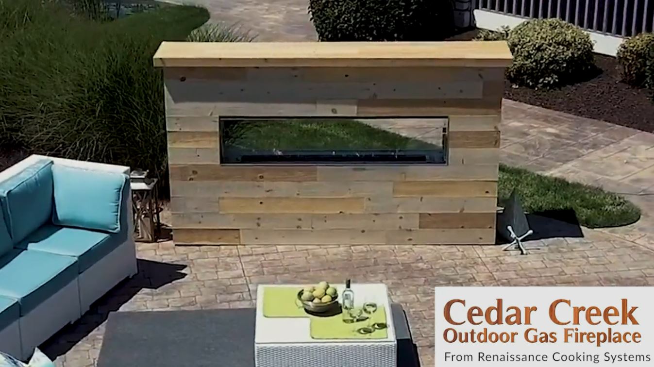 RCS - Cedar Creek Outdoor Gas Fireplace | 36" - 72" | RFPXXLECONLED RCS - Cedar Creek Outdoor Gas Fireplace | 36" - 72" | RFPXXLECONLED