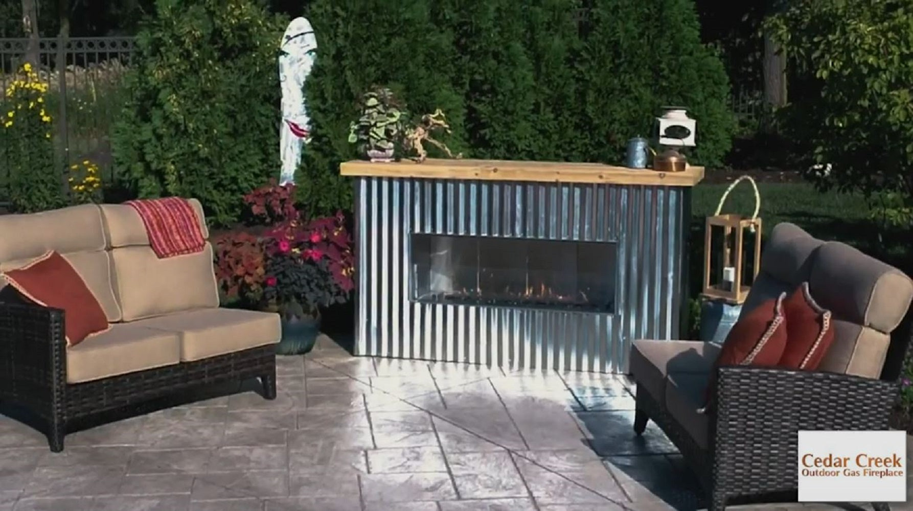 RCS - Cedar Creek Outdoor Gas Fireplace | 36" - 72" | RFPXXLECONLED RCS - Cedar Creek Outdoor Gas Fireplace | 36" - 72" | RFPXXLECONLED