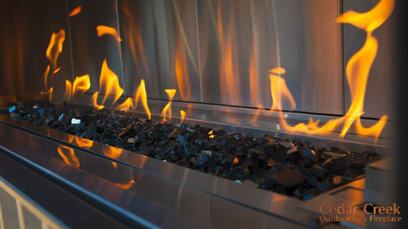 RCS - Cedar Creek Outdoor Gas Fireplace | 36" - 72" | RFPXXLECONLED RCS - Cedar Creek Outdoor Gas Fireplace | 36" - 72" | RFPXXLECONLED