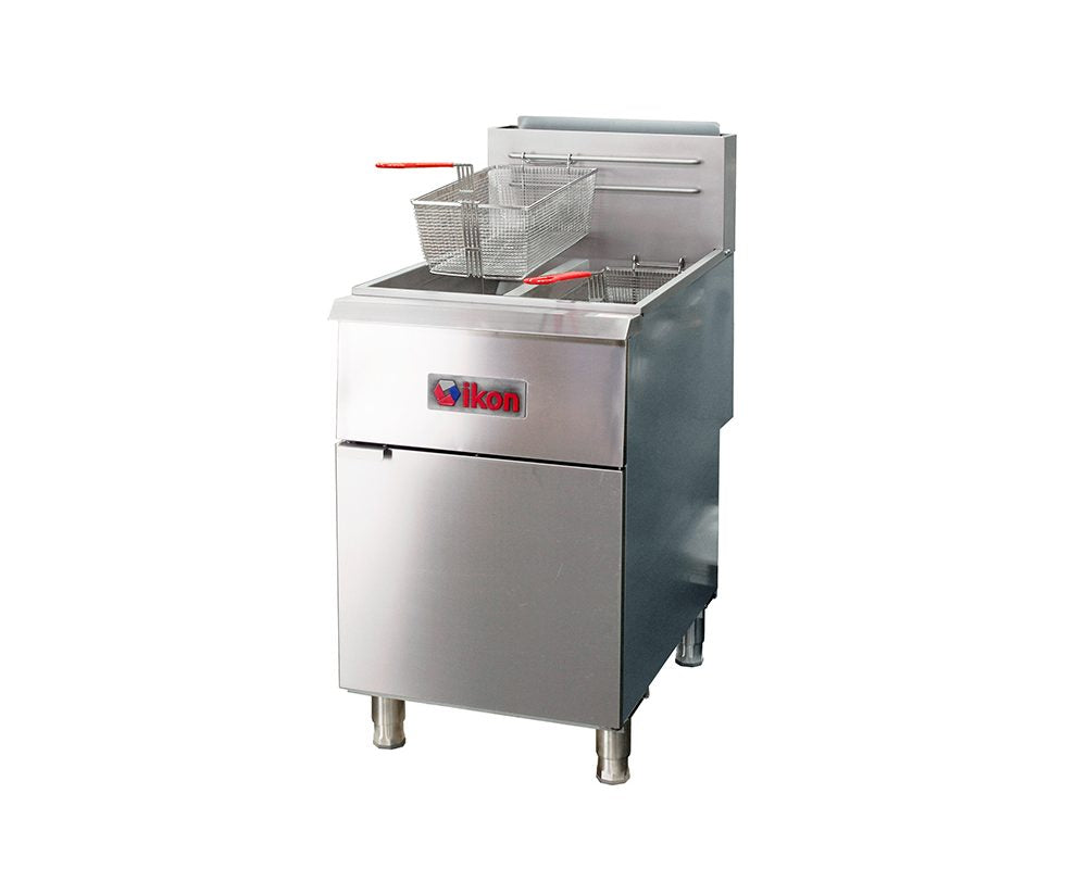 IKON COOKING - Commercial - split tank fryer 4-tube - IGF-40/40 LP IKON COOKING - Commercial - split tank fryer 4-tube - IGF-40/40 LP