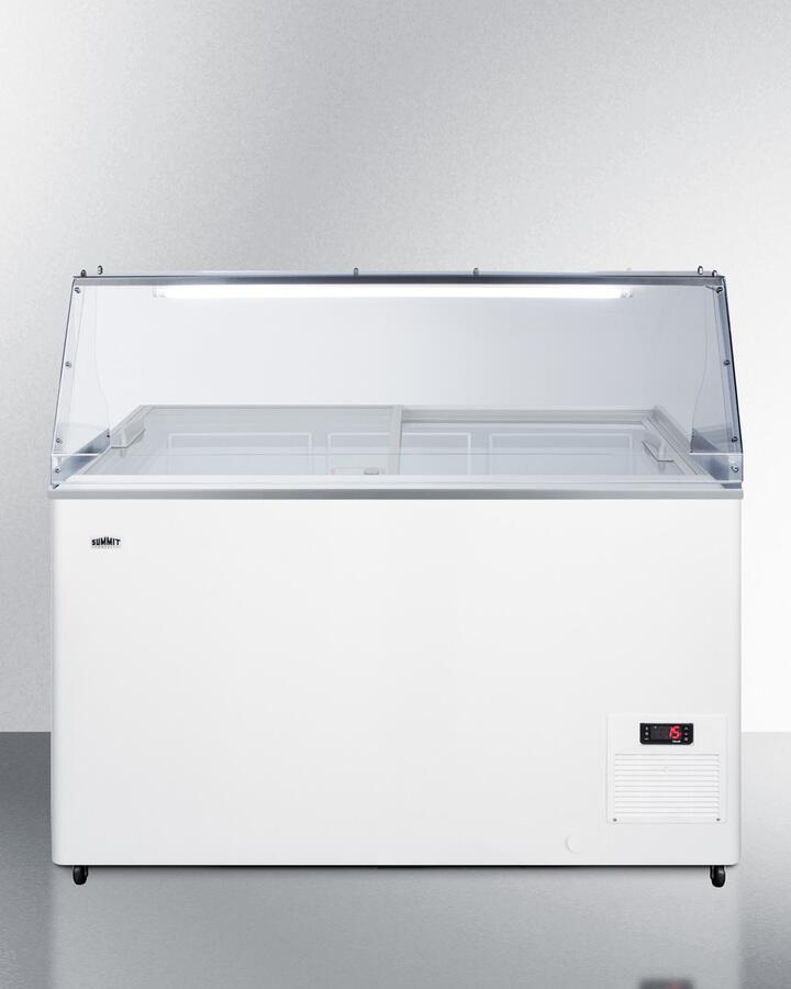 Summit Commercial - 43" 11.7 Cu.Ft. White Chest Freezer with Lock Summit Commercial - 43" 11.7 Cu.Ft. White Chest Freezer with Lock