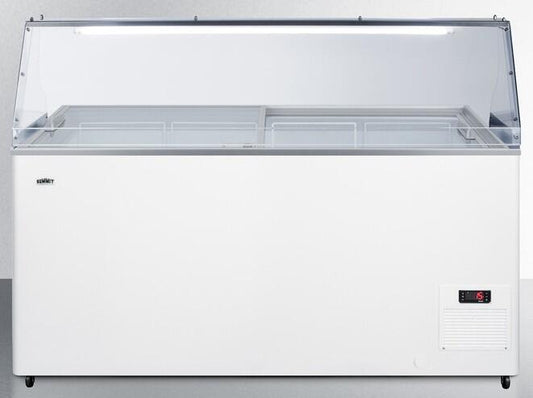 Summit Commercial - 53" 14.1 Cu.Ft. White Chest Freezer