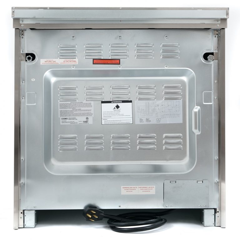Cosmo - Commercial-Style 36 in. 3.8 cu. ft. Single Oven Dual Fuel Range with 8 Function Convection Oven in Stainless Steel | COS-F965NF Cosmo - Commercial-Style 36 in. 3.8 cu. ft. Single Oven Dual Fuel Range with 8 Function Convection Oven in Stainless Steel | COS-F965NF