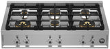 Bertazzoni | 36" Gas Rangetop 6 Brass Burners | PROF366RTBXT Bertazzoni | 36" Gas Rangetop 6 Brass Burners | PROF366RTBXT