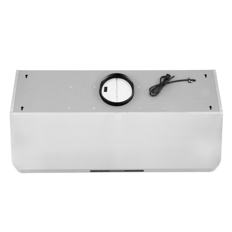 Cosmo - 48 in. Ducted Under Cabinet Range Hood with Soft-Touch Controls, Permanent Filters, 4-Speed Fan, LED Lights in Stainless Steel | COS-QS48 Cosmo - 48 in. Ducted Under Cabinet Range Hood with Soft-Touch Controls, Permanent Filters, 4-Speed Fan, LED Lights in Stainless Steel | COS-QS48