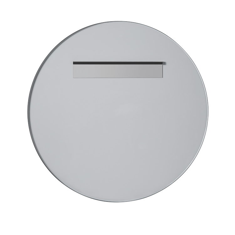 Arpella - Nuova 36 in. x 36 in. Framed Round Mirror in Matte Black - RDFM36MB Arpella - Nuova 36 in. x 36 in. Framed Round Mirror in Matte Black - RDFM36MB